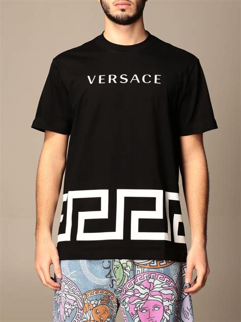 versace oversized t shirt|versace t shirt men price.